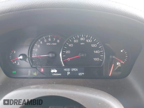 2008 Cadillac SRX with VIN 1GYEE63A480108836, listed as a IAAI auction lot 41993953 with 135,254 mi miles. Bid and sale history available at carsss.com. Image 7.