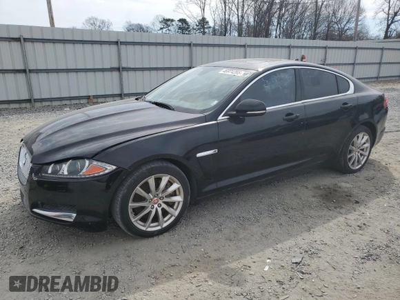 2015 Jaguar XF I4 T Premium with VIN SAJWA0FS2FPU48094, listed as a Copart auction lot 46974285 with Not Provided miles and Clean Title. Bid and sale history available at carsss.com. Image 1.