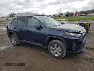 2024 Toyota RAV4 XLE with VIN 2T3P1RFV2RW476939, listed as a Copart auction lot 51806595 with 5,262 mi miles and Salvage Title. Bid and sale history available at DreamBid. Image 4.