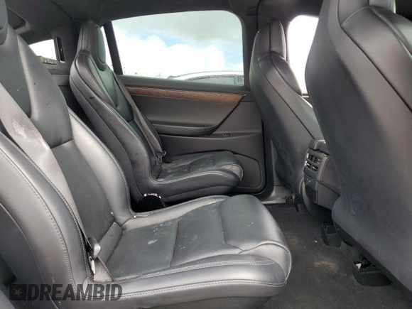 2018 Tesla Model X 75D with VIN 5YJXCBE24JF130216, listed as a Copart auction lot 48894215 with 75,694 mi miles and Salvage Title. Bid and sale history available at carsss.com. Image 11.