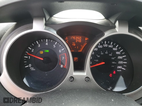 2011 Nissan Juke SL with VIN JN8AF5MV4BT005472, listed as a Copart auction lot 49176755 with 175,350 mi miles and Salvage Title. Bid and sale history available at DreamBid. Image 9.