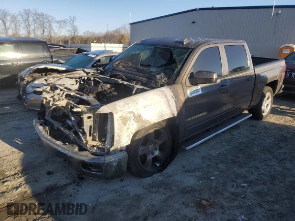 2015 Chevrolet Silverado 1500 LT with VIN 3GCUKREC4FG496203, listed as a Copart auction lot 46686965 with Not Provided miles and Salvage Title. Bid and sale history available at DreamBid. Image 1.