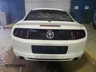 2014 Ford Mustang V6 with VIN 1ZVBP8AM4E5301222, listed as a Copart auction lot 88438055 with Not Provided miles and Salvage Title. Bid and sale history available at carsss.com. Image 6.