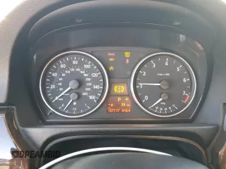 2007 BMW 3 Series 328i with VIN WBAVC53537FZ74075, listed as a Copart auction lot 52943835 with 107,117 mi miles and Salvage Title. Bid and sale history available at carsss.com. Image 9.
