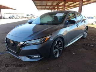 2021 Nissan Sentra SR with VIN 3N1AB8DV5MY208926, listed as a IAAI auction lot 41681651 with 65,348 mi miles and . Bid and sale history available at DreamBid. Image 17.