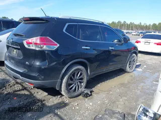 2016 Nissan Rogue SV with VIN 5N1AT2MT7GC738989, listed as a IAAI auction lot 41434425 with 166,021 mi miles. Bid and sale history available at carsss.com. Image 4.