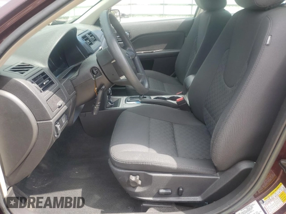 2012 Ford Fusion SE with VIN 3FAHP0HA1CR353479, listed as a Copart auction lot 59677935 with 27,727 mi miles and Salvage title. Bid and sale history available at DreamBid. Image 7.