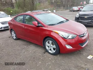 2012 Hyundai Elantra Limited with VIN KMHDH4AE9CU320809, listed as a IAAI auction lot 42044894 with 114,778 mi miles. Bid and sale history available at carsss.com. Image 1.