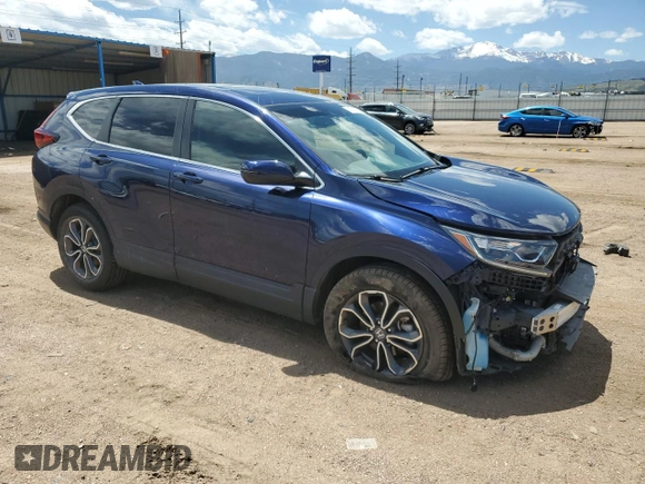 2020 Honda CR-V EX z VIN 5J6RW2H5XLA001344, wystawiony jako Copart lot #57785155 z przebiegiem 32 960 mil mil oraz Szkoda całkowita • Salvage title. Historia ofert i sprzedaży dostępna na DreamBid. Obrazek 4.
