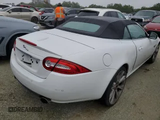 2014 Jaguar XK with VIN SAJWA4GB0ELB53770, listed as a Copart auction lot 74255294 with 0 mi miles and Salvage Title. Bid and sale history available at carsss.com. Image 3.