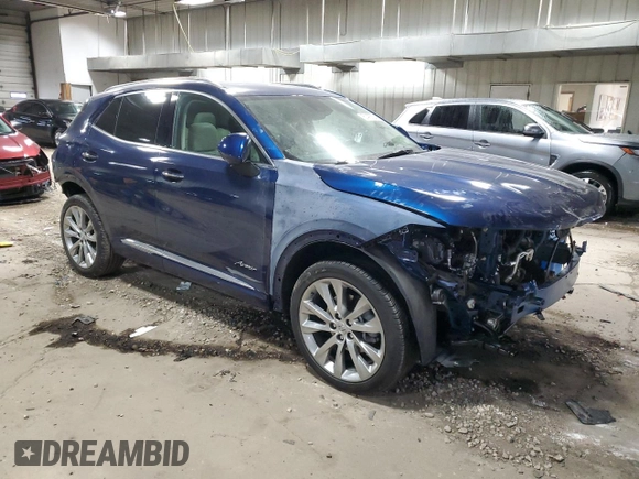 2023 Buick Envision Avenir with VIN LRBFZSR49PD067909, listed as a Copart auction lot 51475725 with 11,224 mi miles and Salvage Title. Bid and sale history available at carsss.com. Image 4.