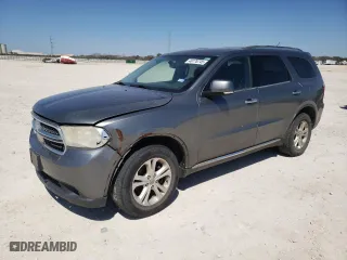2013 Dodge Durango Crew with VIN 1C4RDHDG9DC539240, listed as a Copart auction lot 48778745 with 195,595 mi miles and Clean Title. Bid and sale history available at carsss.com. Image 1.