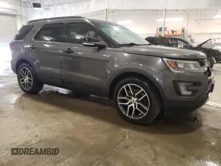 2016 Ford Explorer Sport with VIN 1FM5K8GT5GGC12615, listed as a Copart auction lot 54583575 with 288,321 mi miles and Salvage Title. Bid and sale history available at DreamBid. Image 4.