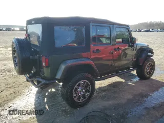 2008 Jeep Wrangler Unlimited Rubicon with VIN 1J8GA69168L591643, listed as a Copart auction lot 83655374 with 140,309 mi miles and Salvage Title. Bid and sale history available at carsss.com. Image 3.
