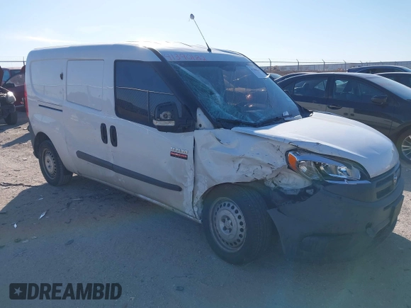2018 Ram ProMaster City Cargo Van Tradesman with VIN ZFBERFAB8J6K63286, listed as a IAAI auction lot 41390182 with 134,204 mi miles. Bid and sale history available at carsss.com. Image 1.