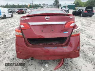 2014 Nissan Sentra SV with VIN 3N1AB7AP4EY284560, listed as a Copart auction lot 53787125 with 121,143 mi miles and Salvage Title. Bid and sale history available at DreamBid. Image 6.
