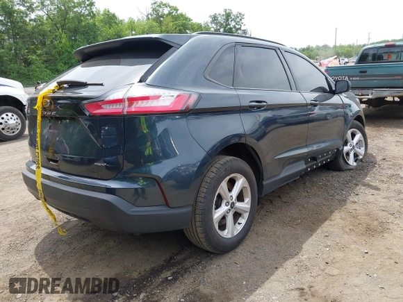 2024 Ford Edge SE with VIN 2FMPK4G99RBA24809, listed as a IAAI auction lot 42291934 with 21,402 mi miles and . Bid and sale history available at DreamBid. Image 4.