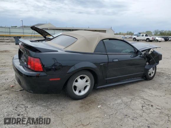1999 Ford Mustang z VIN 1FAFP4444XF204789, wystawiony jako Copart lot #55103615 z przebiegiem Nie podano mil oraz Czysty tytuł • Clean title. Historia ofert i sprzedaży dostępna na DreamBid. Obrazek 3.