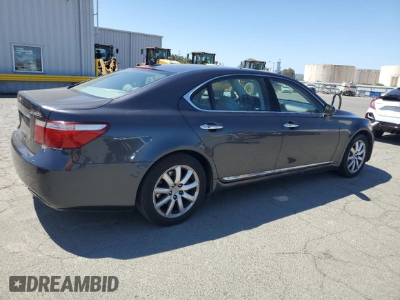 2007 Lexus LS 460 L z VIN JTHGL46F975008893, wystawiony jako Copart lot #55763835 z przebiegiem 93 809 mil mil oraz Szkoda całkowita • Salvage title. Historia ofert i sprzedaży dostępna na DreamBid. Obrazek 3.