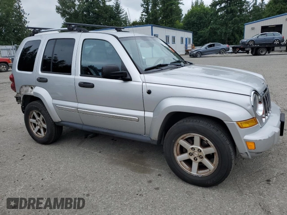2006 Jeep Liberty Limited z VIN 1J4GL58K66W241358, wystawiony jako Copart lot #59708575 z przebiegiem 202 960 mil mil oraz Szkoda całkowita • Salvage title. Historia ofert i sprzedaży dostępna na DreamBid. Obrazek 4.