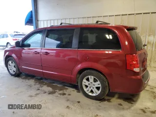 2011 Dodge Grand Caravan Crew with VIN 2D4RN5DG9BR606602, listed as a Copart auction lot 69881504 with 129,575 mi miles and Salvage Title. Bid and sale history available at DreamBid. Image 2.