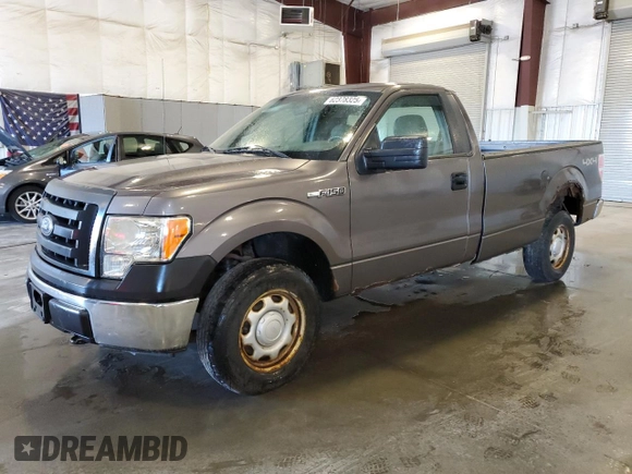 2010 Ford F-150 XL with VIN 1FTMF1EW4AKA18140, listed as a Copart auction lot 62378325 with 132,807 mi miles and Salvage title. Bid and sale history available at DreamBid. Image 1.
