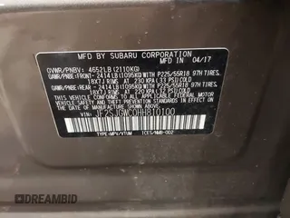 2017 Subaru Forester Touring with VIN JF2SJGWC0HH810100, listed as a IAAI auction lot 41646141 with 69,556 mi miles. Bid and sale history available at carsss.com. Image 9.