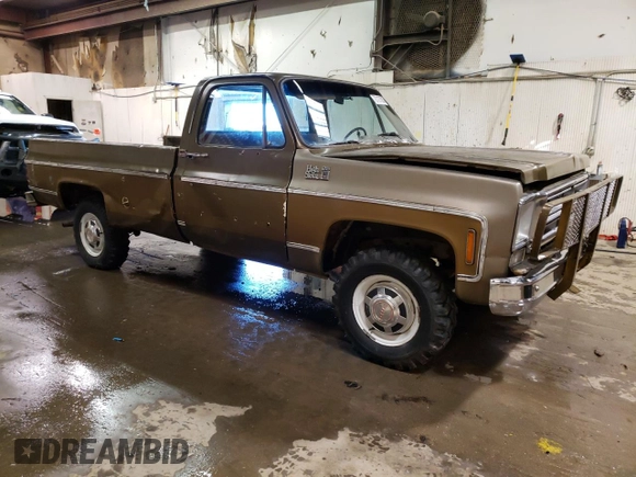 1976 GMC Sonoma with VIN TKU246S503443, listed as a Copart auction lot 43298494 with 28,793 mi miles and Clean Title. Bid and sale history available at DreamBid. Image 4.
