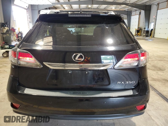 2015 Lexus RX 350 with VIN 2T2BK1BA4FC302397, listed as a Copart auction lot 58895825 with 120,361 mi miles and Salvage title. Bid and sale history available at DreamBid. Image 6.