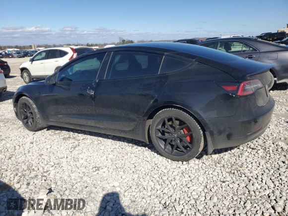 2021 Tesla Model 3 Performance with VIN 5YJ3E1EC3MF849828, listed as a Copart auction lot 50003035 with 80,779 mi miles and Clean Title. Bid and sale history available at DreamBid. Image 2.