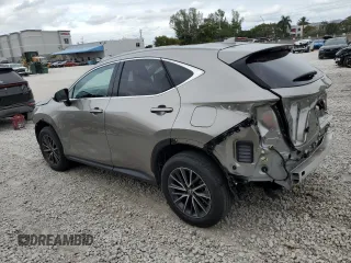 2024 Lexus NX 250 with VIN 2T2ADCAZ0RC012445, listed as a Copart auction lot 88843845 with 9,444 mi miles and Salvage title. Bid and sale history available at DreamBid. Image 2.