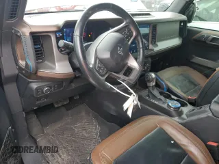 2021 Ford Bronco with VIN 1FMEE5DP4MLA88644, listed as a Copart auction lot 42213285 with 55,675 mi miles and Salvage Title. Bid and sale history available at DreamBid. Image 8.