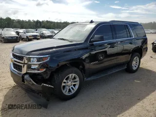 2015 Chevrolet Tahoe LS z VIN 1GNSKAKC8FR669371, wystawiony jako Copart lot #69165493 z przebiegiem 129 966 mil mil oraz Czysty tytuł • Clean title. Historia ofert i sprzedaży dostępna na DreamBid. Obrazek 1.