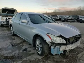 2013 Infiniti M37 with VIN JN1BY1AR4DM603393, listed as a Copart auction lot 86553784 with 112,288 mi miles and Salvage Title. Bid and sale history available at carsss.com. Image 14.