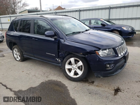 2015 Jeep Compass High Altitude Edition with VIN 1C4NJCEA2FD335185, listed as a Copart auction lot 46255603 with 57,054 mi miles. Bid and sale history available at carsss.com. Image 4.