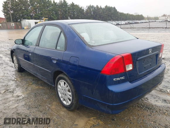 2005 Honda Civic LX z VIN 1HGES16555L014038, wystawiony jako IAAI lot #42027663 z przebiegiem 160 632 mil mil oraz . Historia ofert i sprzedaży dostępna na DreamBid. Obrazek 3.