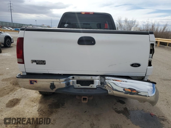 2003 Ford F-150 XL with VIN 2FTPX18L83CA04356, listed as a Copart auction lot 45232695 with 273,755 mi miles and Salvage Title. Bid and sale history available at carsss.com. Image 6.
