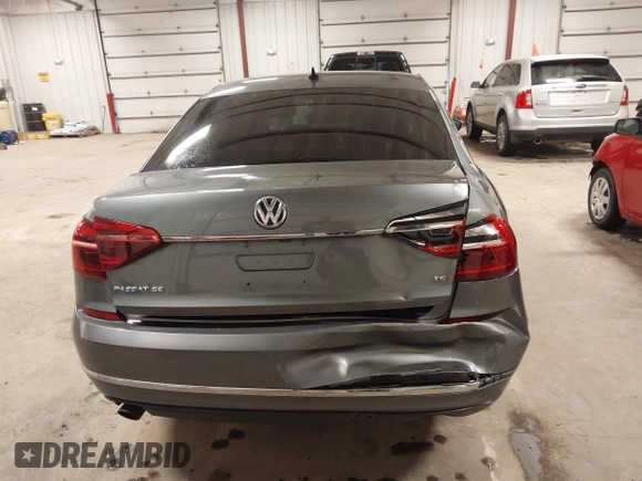 2017 Volkswagen Passat 1.8T SE with VIN 1VWBT7A38HC054123, listed as a IAAI auction lot 41944675 with 67,035 mi miles. Bid and sale history available at carsss.com. Image 16.