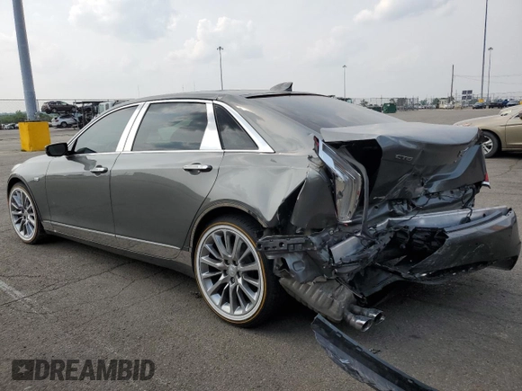 2016 Cadillac CT6 Premium Luxury AWD with VIN 1G6KF5RS6GU148166, listed as a Copart auction lot 59566185 with 112,274 mi miles and Salvage title. Bid and sale history available at DreamBid. Image 2.
