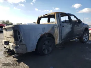 2010 Dodge Ram 1500 SLT with VIN 1D7RV1CT8AS241160, listed as a Copart auction lot 44374985 with 0 mi miles and Salvage Title. Bid and sale history available at carsss.com. Image 3.