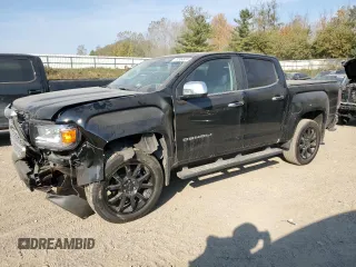 2022 GMC Canyon 4WD Denali with VIN 1GTG6EEN3N1255631, listed as a Copart auction lot 75554974 with 38,799 mi miles and Clean Title. Bid and sale history available at carsss.com. Image 1.