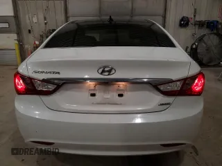 2013 Hyundai Sonata Limited with VIN 5NPEC4AC0DH636231, listed as a Copart auction lot 43065435 with 140,394 mi miles and Salvage Title. Bid and sale history available at DreamBid. Image 6.