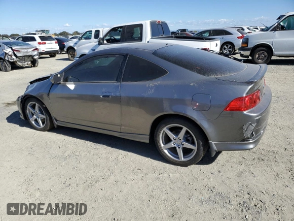 2006 Acura RSX Type-S Leather with VIN JH4DC53096S002343, listed as a Copart auction lot 77259604 with 198,021 mi miles and Clean Title. Bid and sale history available at carsss.com. Image 2.