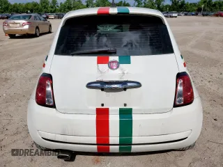 2016 FIAT 500 Pop with VIN 3C3CFFAR1GT217960, listed as a Copart auction lot 61575735 with 110,475 mi miles and Clean title. Bid and sale history available at DreamBid. Image 6.