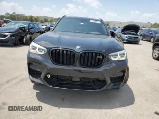 2020 BMW X3 M Competition z VIN 5YMTS0C0XLLT11156, wystawiony jako Copart lot #64490603 z przebiegiem 33 670 mil mil oraz . Historia ofert i sprzedaży dostępna na DreamBid. Obrazek 5.