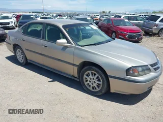 2002 Chevrolet Impala with VIN 2G1WF55E629168432, listed as a IAAI auction lot 42327154 with 176,757 mi miles and . Bid and sale history available at DreamBid. Image 1.