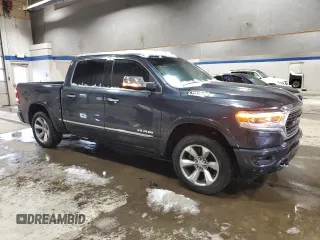 2020 Ram 1500 Limited with VIN 1C6SRFHT5LN290234, listed as a Copart auction lot 88219605 with 41,283 mi miles and Salvage Title. Bid and sale history available at carsss.com. Image 4.