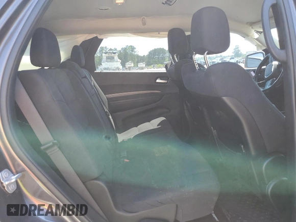 2021 Dodge Durango SXT Plus with VIN 1C4RDJAGXMC793518, listed as a Copart auction lot 52708205 with 36,788 mi miles and Salvage title. Bid and sale history available at DreamBid. Image 12.
