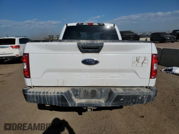 2018 Ford F-150 XL with VIN 1FTEX1EB7JKF16010, listed as a Copart auction lot 60424805 with 71,532 mi miles and Clean title. Bid and sale history available at DreamBid. Image 6.
