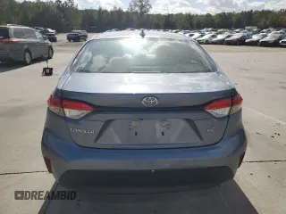 2024 Toyota Corolla LE with VIN 5YFB4MDE2RP124347, listed as a Copart auction lot 78605474 with 17,324 mi miles and Salvage Title. Bid and sale history available at carsss.com. Image 6.